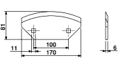 BLADES FOR MIXING-HORIZONTAL