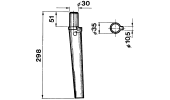 Dente per erpici rotativi - LS