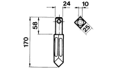 Dente per erpici rotativi - Rototiller