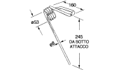 Front tine for seed drill - various manufacturers