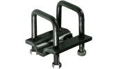 Clamp for square spring tine