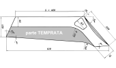 VOMERO TIPO UNIVERSALE SPALLA 420 mm - SX