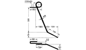 Rear tine for seed drill - various manufacturers