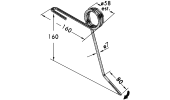 Dente posteriore per seminatrice