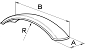 Parafango in gomma EPDM