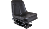 SEAT WITH VERTICAL SUSPENSION AND SLIDE RAILS TYPE MINI BALTIC GT60