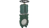 BLADE GATE VALVE WITHOUT OUTLET - HANDWHEEL VERSION