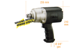 Reversible screw gun in composite material