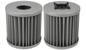 Low pressure filter cartridge