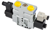 Single element electric modular valves - 12 VS ON-OFF - 23 L