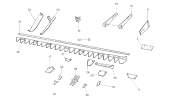 barra con rinf.(taglio L=1,75mt) SPARE PARTS OF GASPARDO MOWERS FB 295