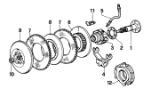 Steering clutch ring 8 holes